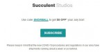 Succulent Studios discount code