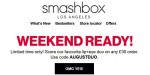 Smashbox discount code