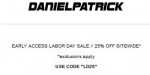 Daniel Patrick discount code